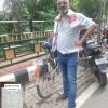 58 YO on bicycle  - Gandu Mandap