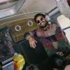 on the bus